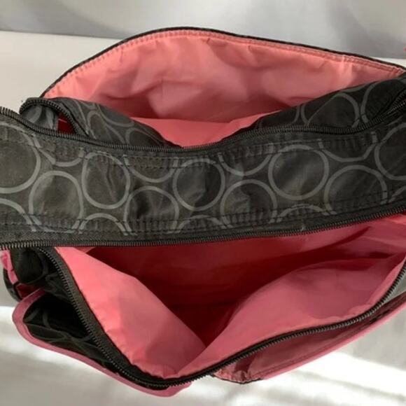 Carter's Diaper Bag Adjustable Shoulder Strap Zip Close Many Compartments - Picture 10 of 10